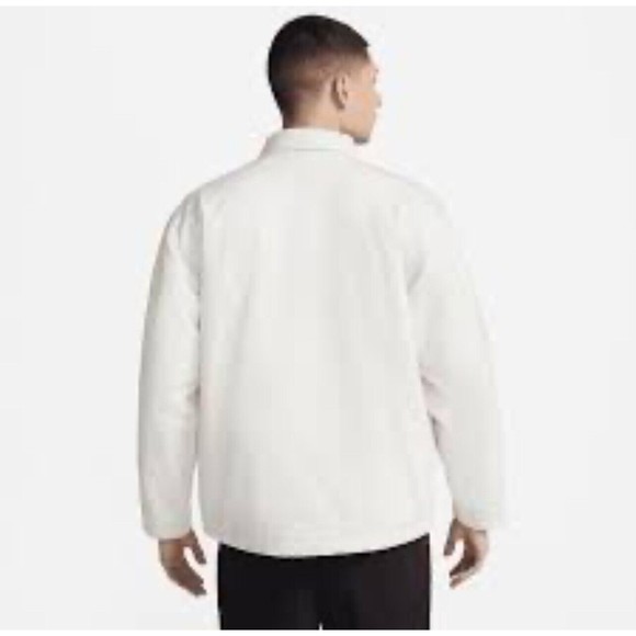 Nike Sportswear Mens Sz XL Denim Quilted Insulated Full Zip Work Jacket - Picture 5 of 16